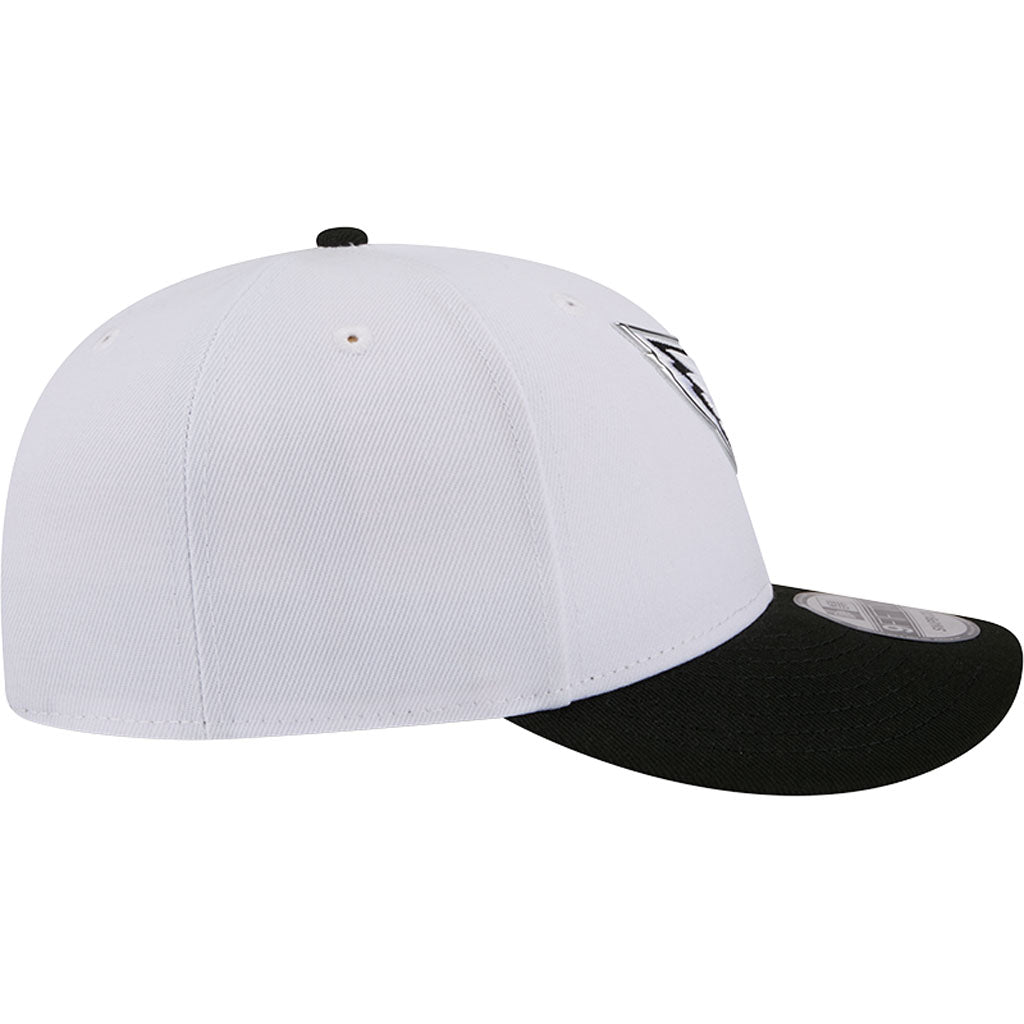 NFL Arizona Cardinals New Era Black & White 2026 Draft 9FIFTY Snapback Hat - White