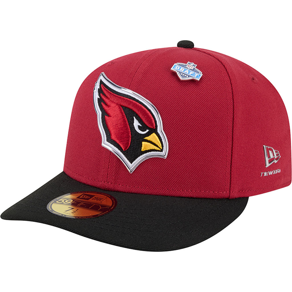 NFL Arizona Cardinals New Era 2026 Draft 59FIFTY Fitted Hat - Red