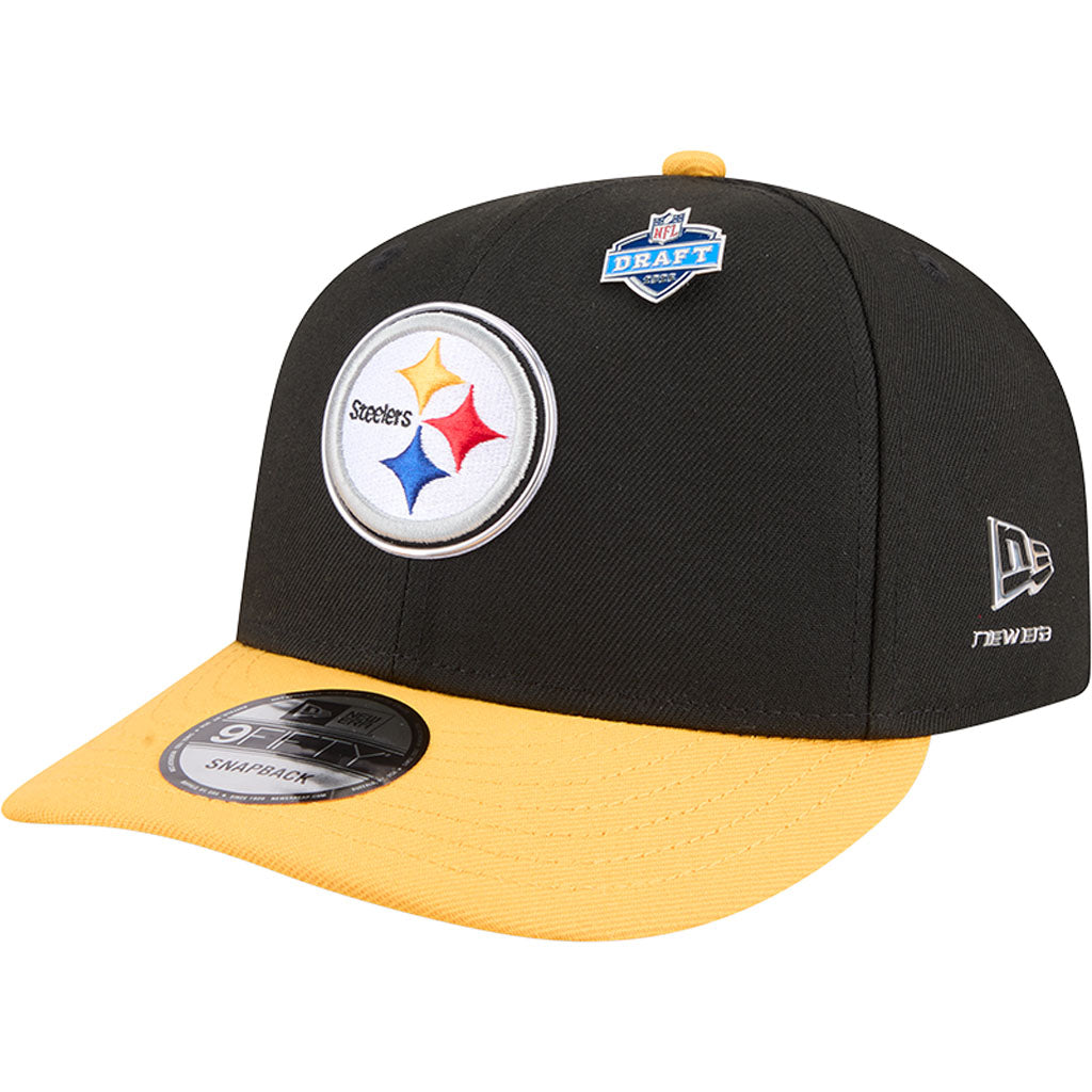 NFL Pittsburgh Steelers New Era 2026 Draft 9FIFTY Snapback Hat - Black