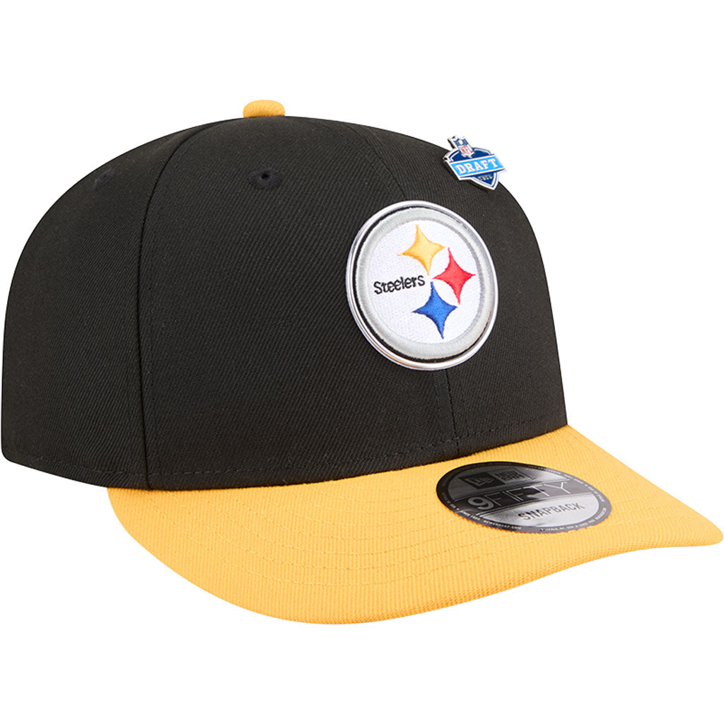 NFL Pittsburgh Steelers New Era 2026 Draft 9FIFTY Snapback Hat - Black