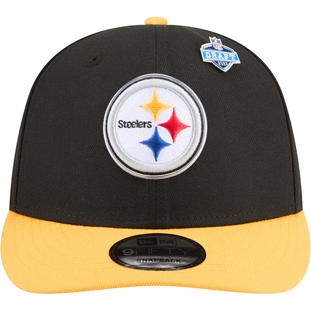 NFL Pittsburgh Steelers New Era 2026 Draft 9FIFTY Snapback Hat - Black