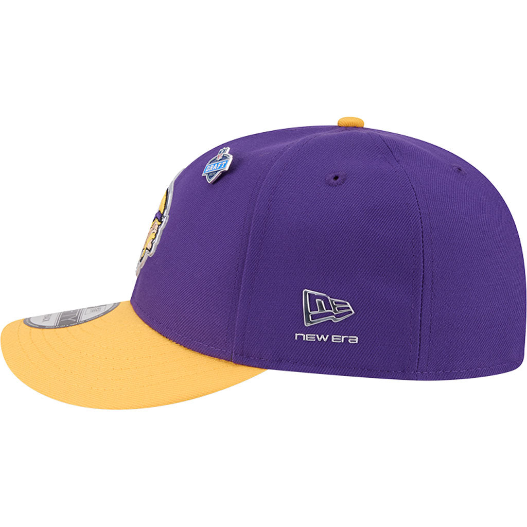 NFL Minnesota Vikings New Era 2026 Draft 9FIFTY Snapback Hat - Purple