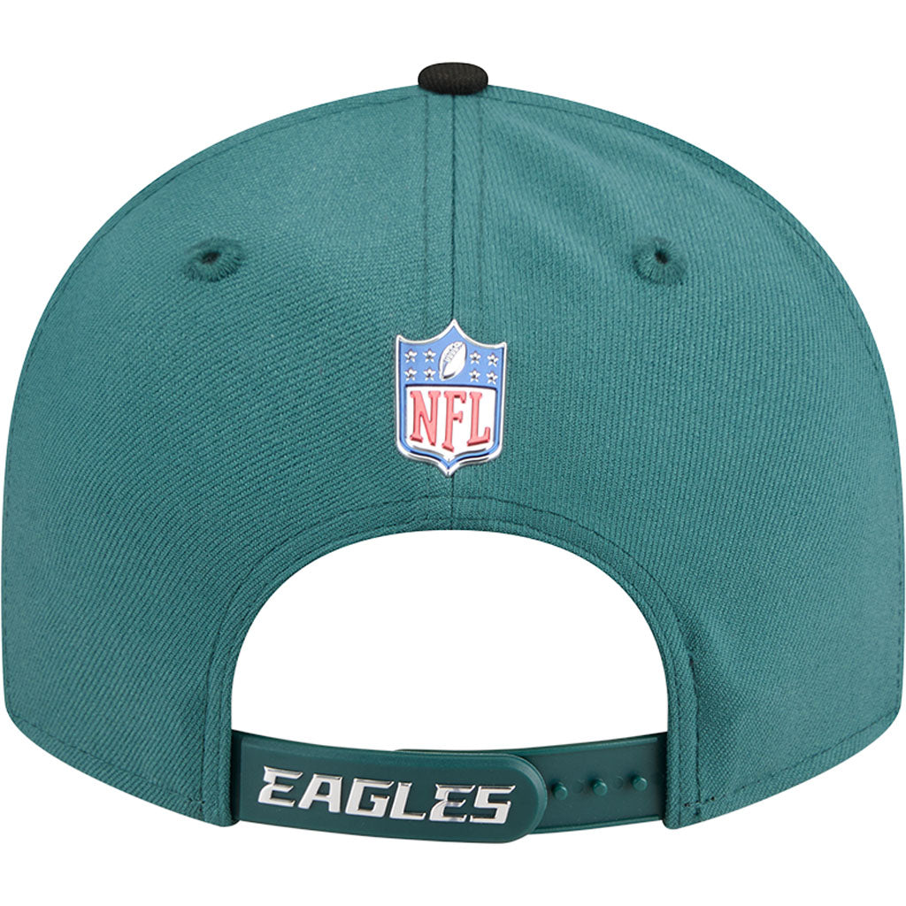 NFL Philadelphia Eagles New Era 2026 Draft 9FIFTY Snapback Hat - Green