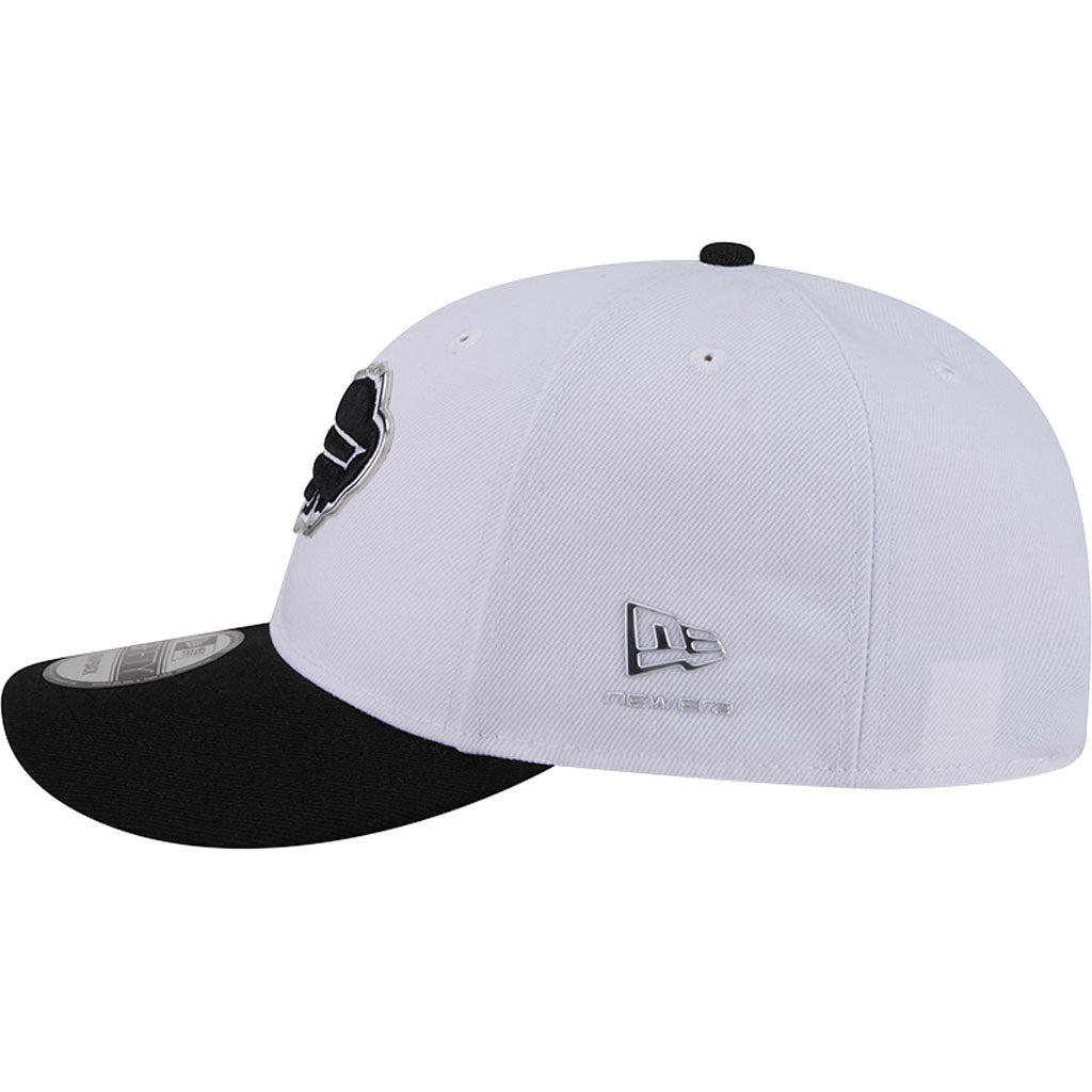 NFL Buffalo Bills New Era Black & White 2026 Draft 9FIFTY Snapback Hat - White