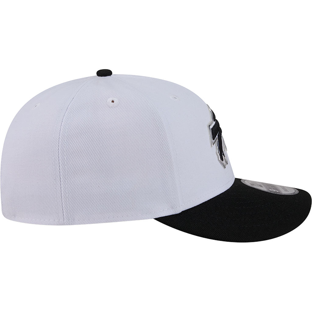 NFL Buffalo Bills New Era Black & White 2026 Draft 9FIFTY Snapback Hat - White