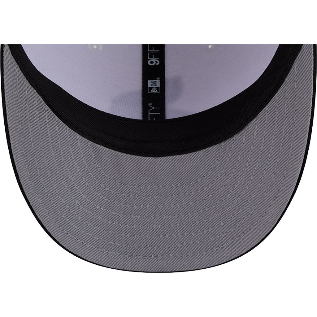 NFL Minnesota Vikings New Era Black & White 2026 Draft 9FIFTY Snapback Hat - White
