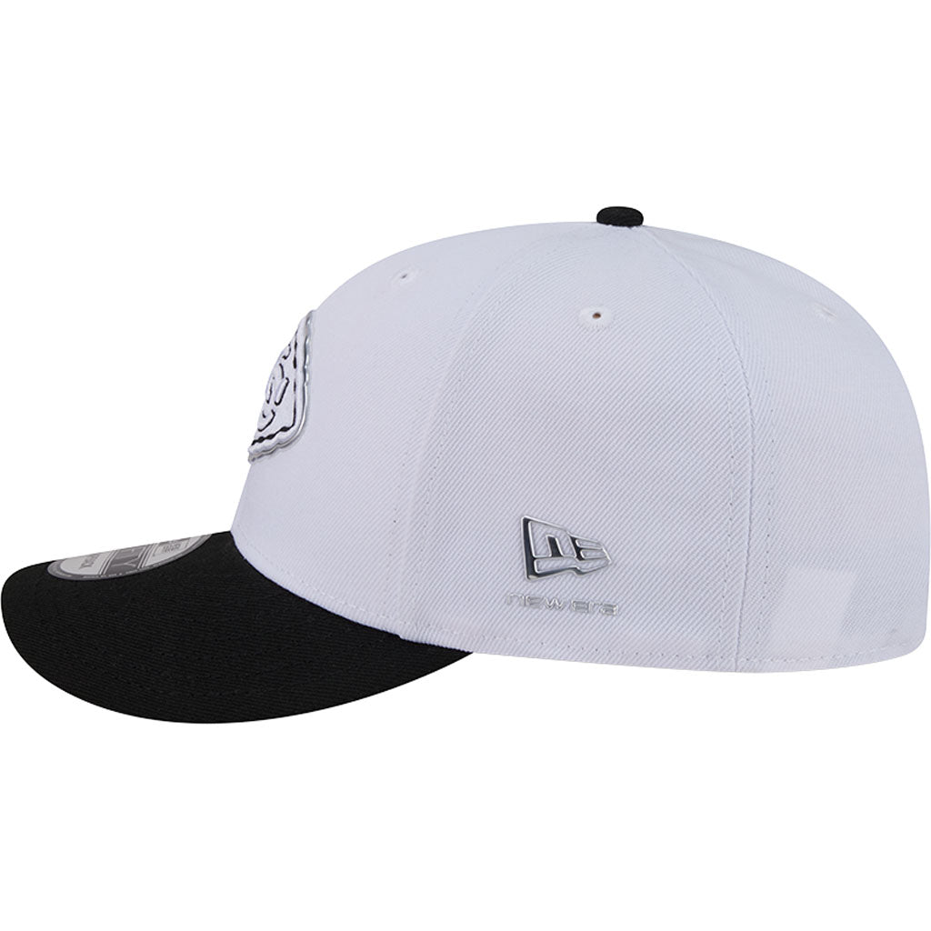 NFL Kansas City Chiefs New Era Black & White 2026 Draft 9FIFTY Snapback Hat - White