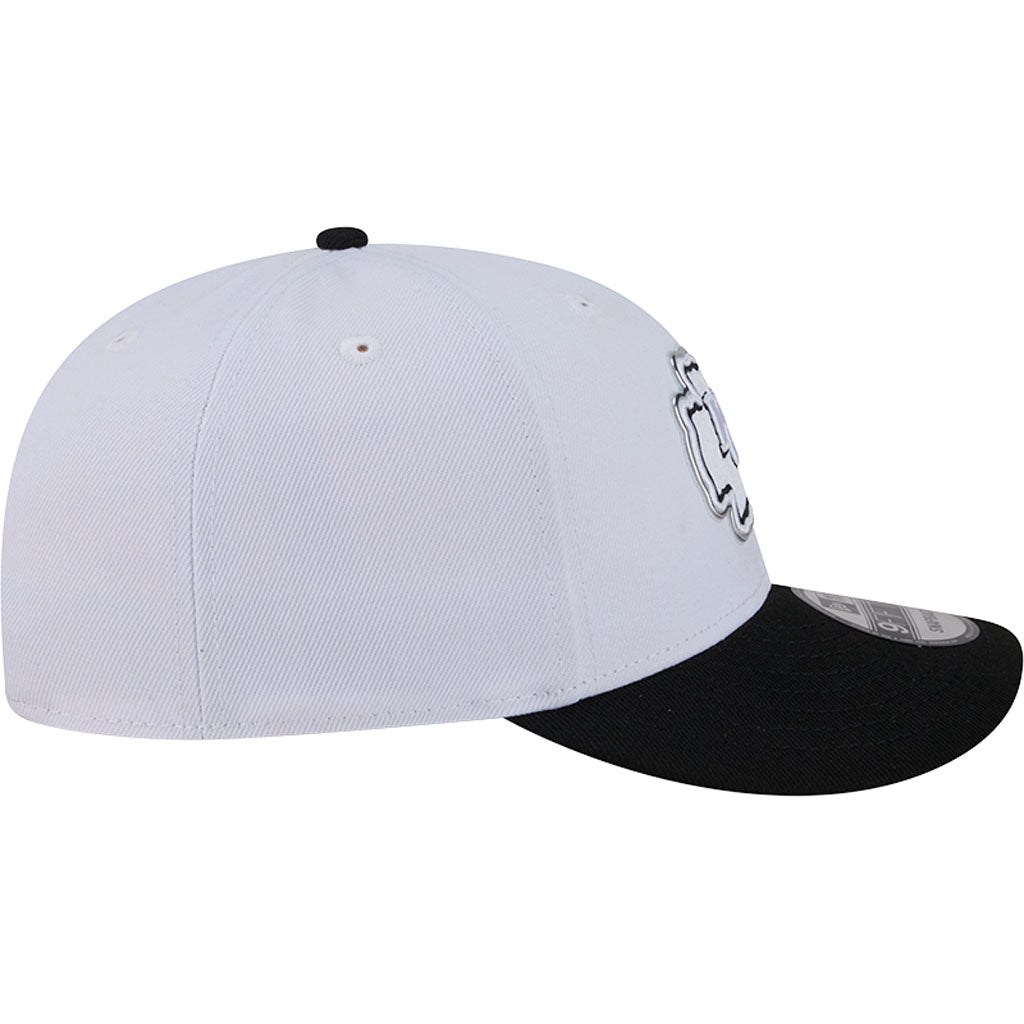 NFL Kansas City Chiefs New Era Black & White 2026 Draft 9FIFTY Snapback Hat - White