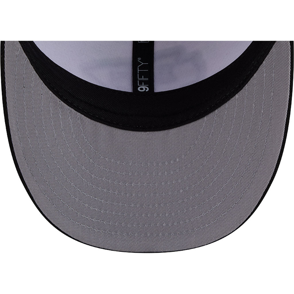 NFL Kansas City Chiefs New Era Black & White 2026 Draft 9FIFTY Snapback Hat - White