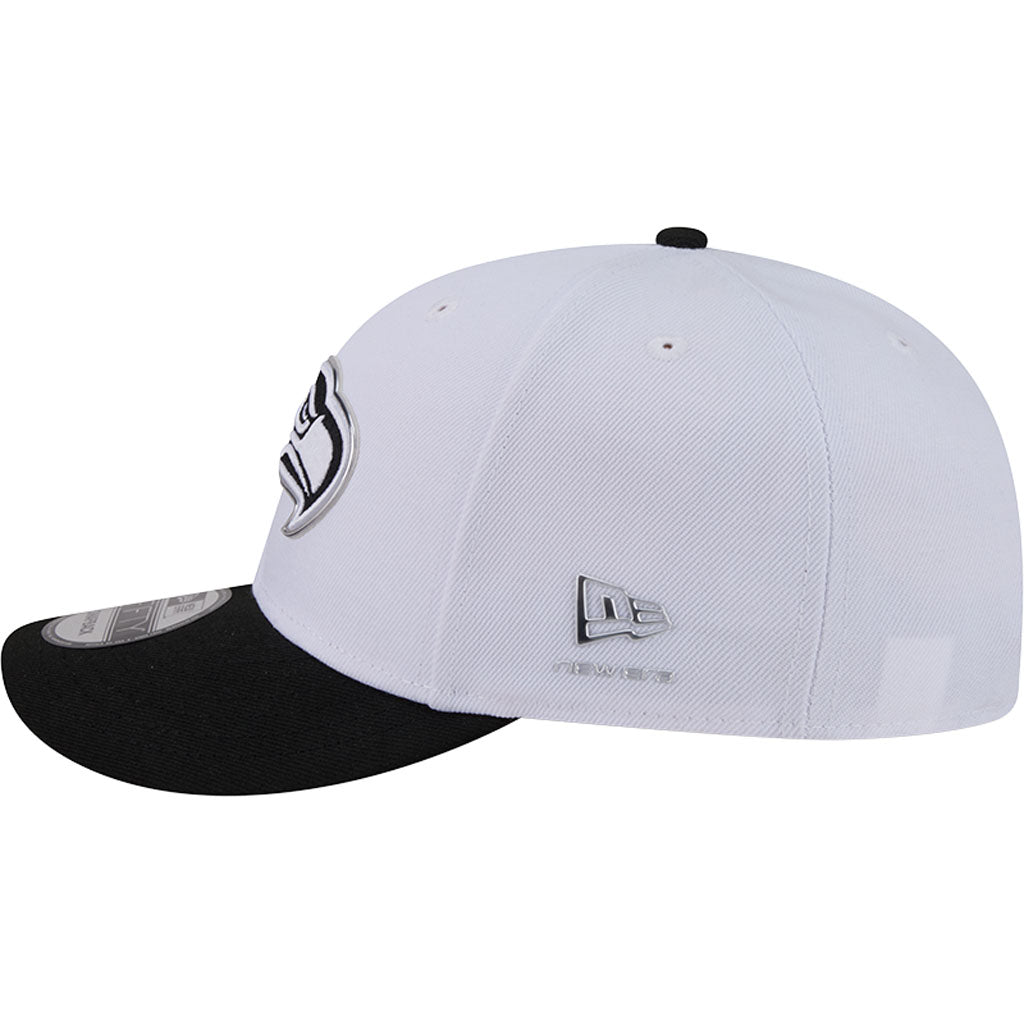 NFL Seattle Seahawks New Era Black & White 2026 Draft 9FIFTY Snapback Hat - White