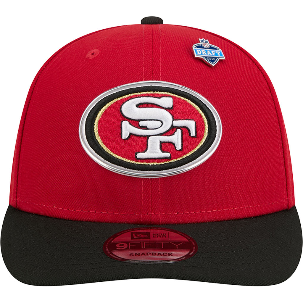 NFL San Francisco 49ers New Era 2026 Draft 9FIFTY Snapback Hat - Red