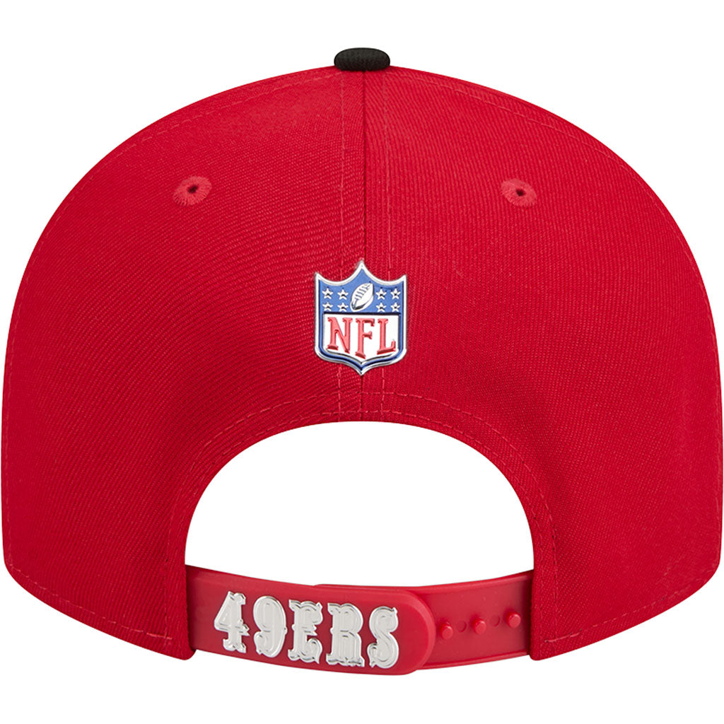 NFL San Francisco 49ers New Era 2026 Draft 9FIFTY Snapback Hat - Red