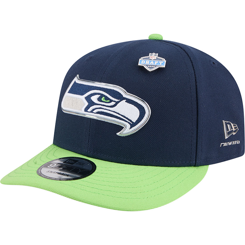 NFL Seattle Seahawks New Era 2026 Draft 9FIFTY Snapback Hat - Navy