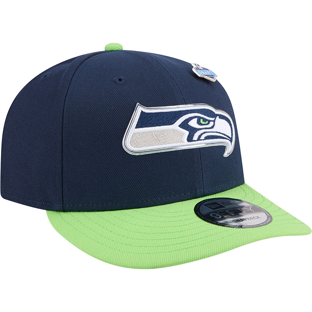 NFL Seattle Seahawks New Era 2026 Draft 9FIFTY Snapback Hat - Navy