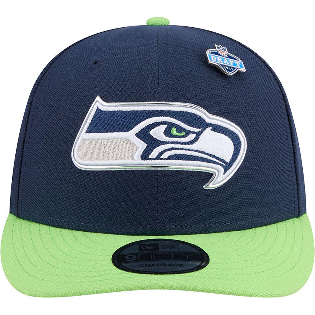 NFL Seattle Seahawks New Era 2026 Draft 9FIFTY Snapback Hat - Navy