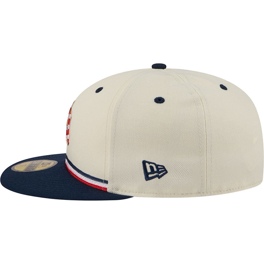 MLB New York Yankees New Era 2026 4th of July 59FIFTY Fitted Hat - Cream