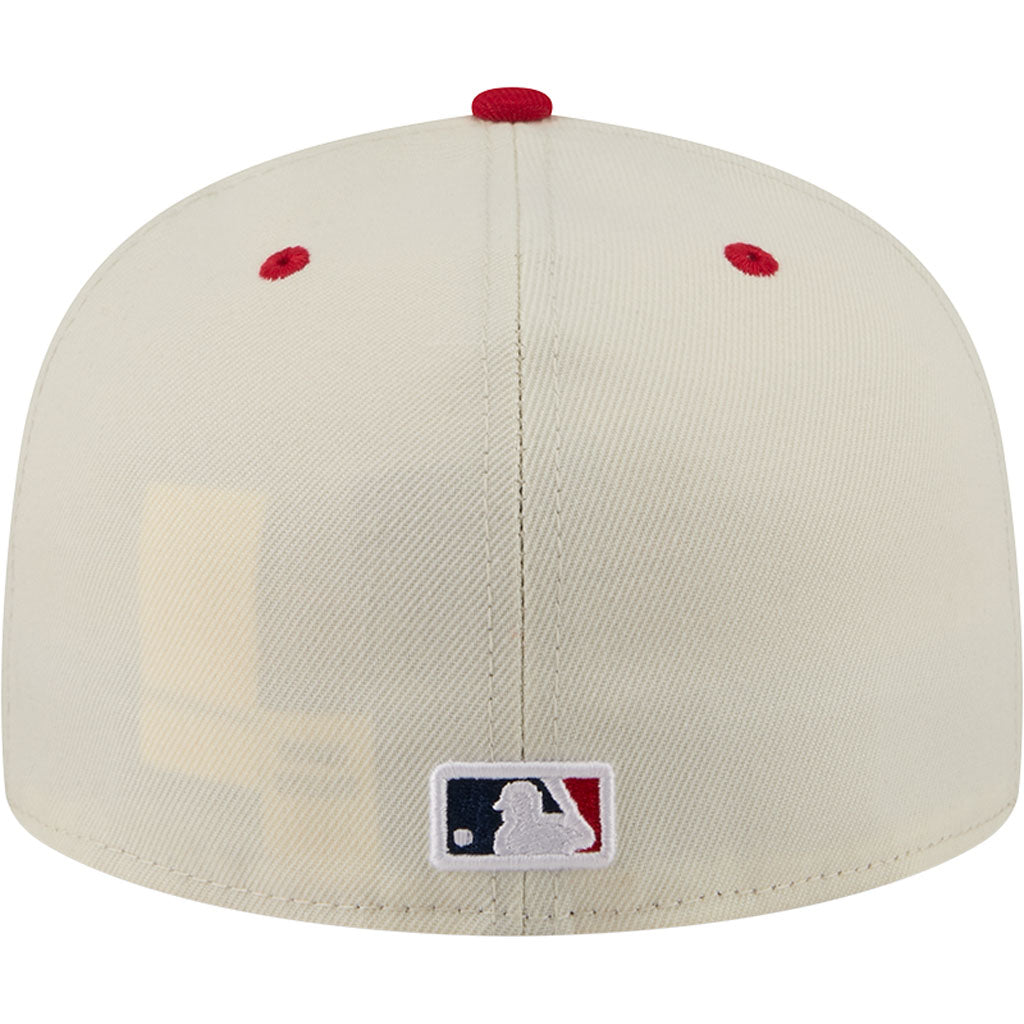MLB Cincinnati Reds New Era 2026 4th of July 59FIFTY Fitted Hat - Cream