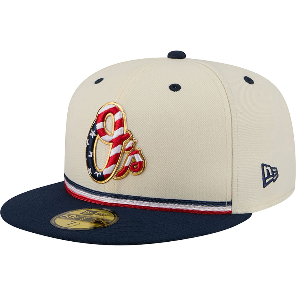 MLB Baltimore Orioles New Era 2026 4th of July 59FIFTY Fitted Hat