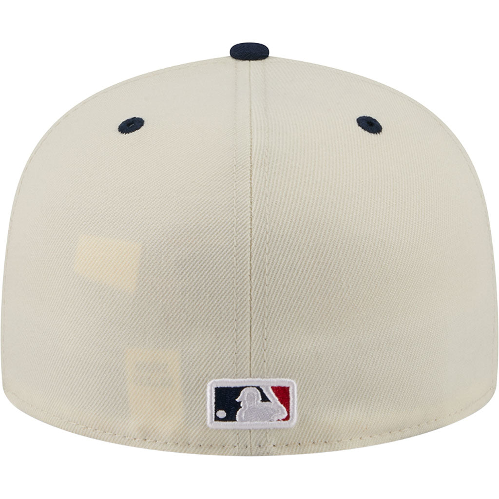 MLB Texas Rangers New Era 2026 4th of July 59FIFTY Fitted Hat - Cream
