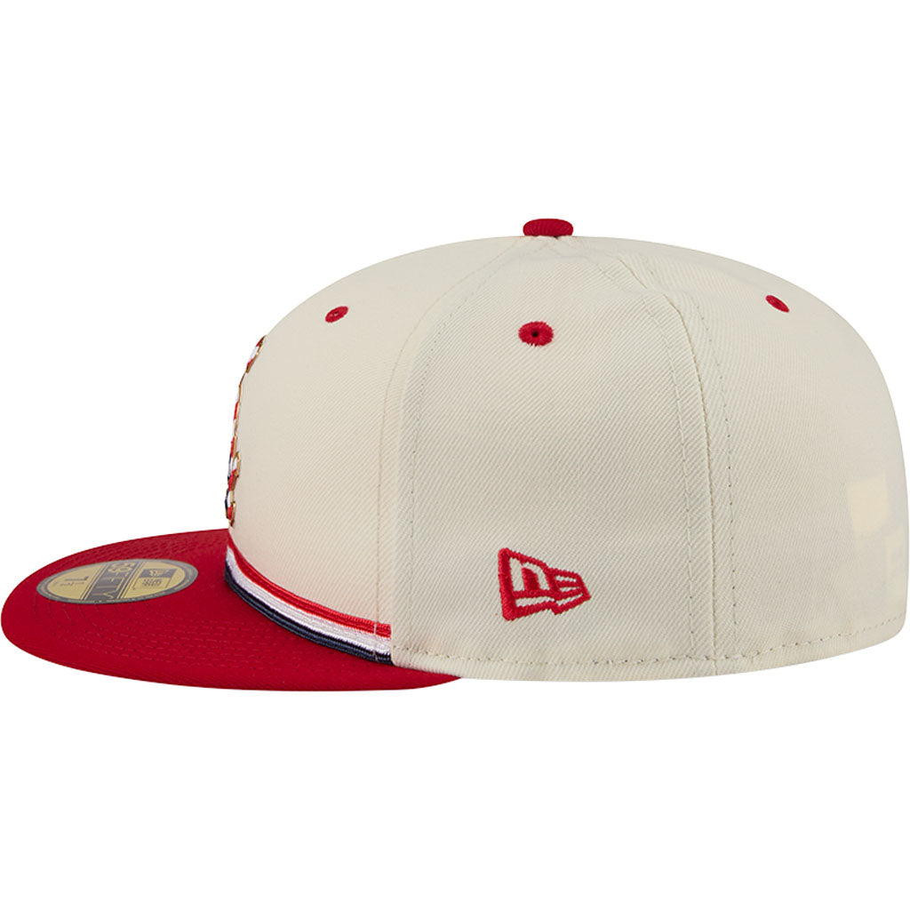 MLB Chicago White Sox New Era 2026 4th of July 59FIFTY Fitted Hat - Cream