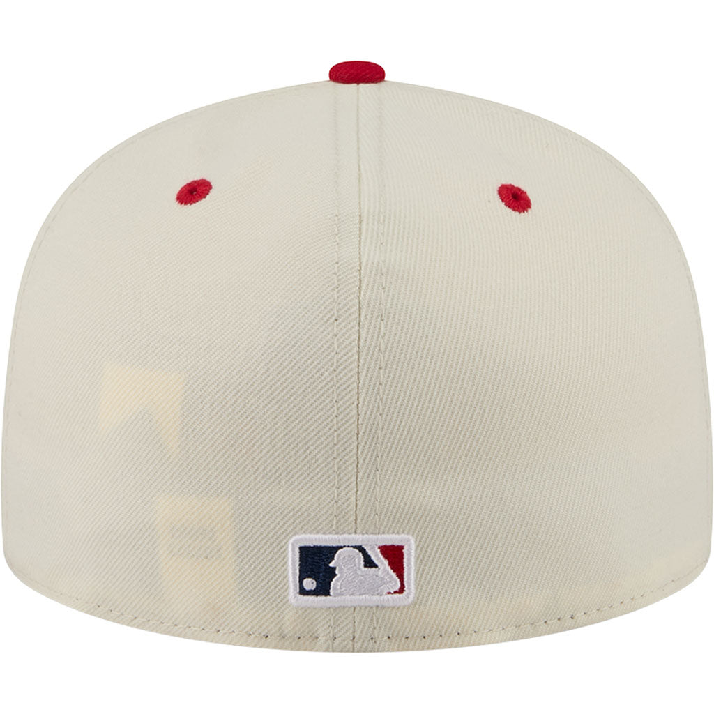 MLB Philadelphia Phillies New Era 2026 4th of July 59FIFTY Fitted Hat - Cream