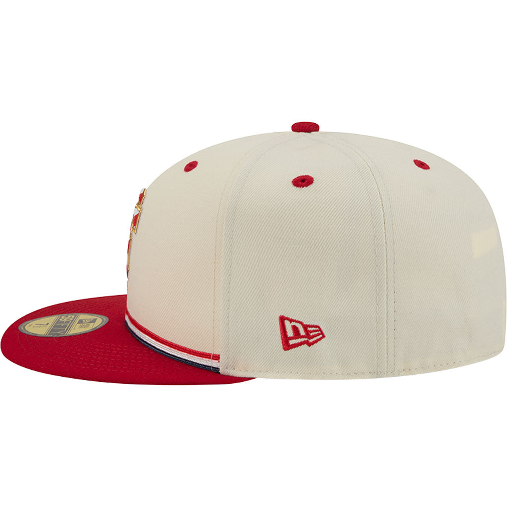 MLB San Francisco Giants New Era 2026 4th of July 59FIFTY Fitted Hat - Cream