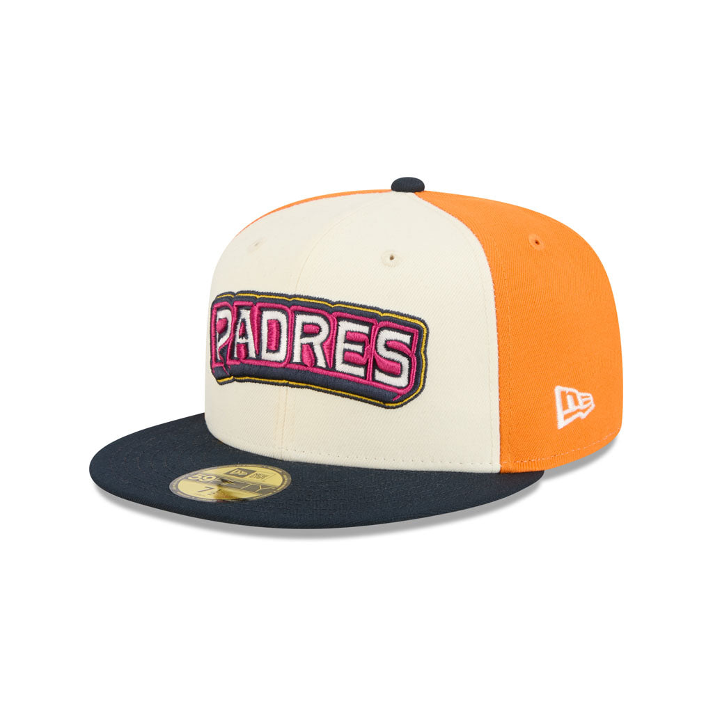 MLB San Diego Padres New Era 2026 Fan-Pack City Connect 59FIFTY Fitted Hat - Cream