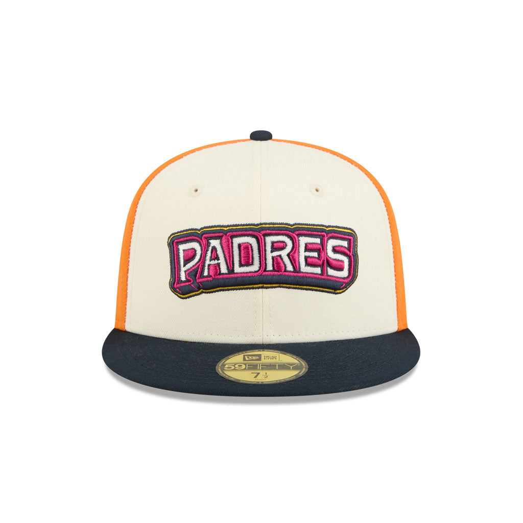 MLB San Diego Padres New Era 2026 Fan-Pack City Connect 59FIFTY Fitted Hat - Cream