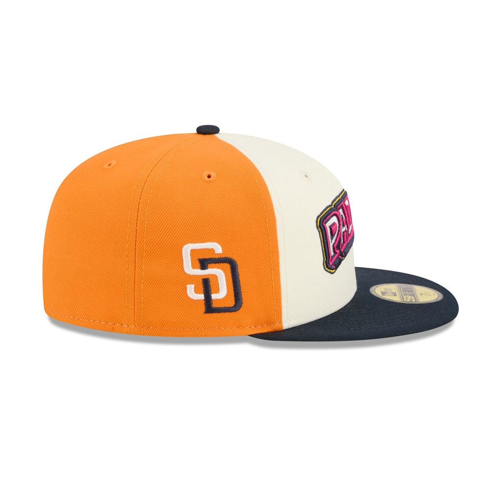 MLB San Diego Padres New Era 2026 Fan-Pack City Connect 59FIFTY Fitted Hat - Cream