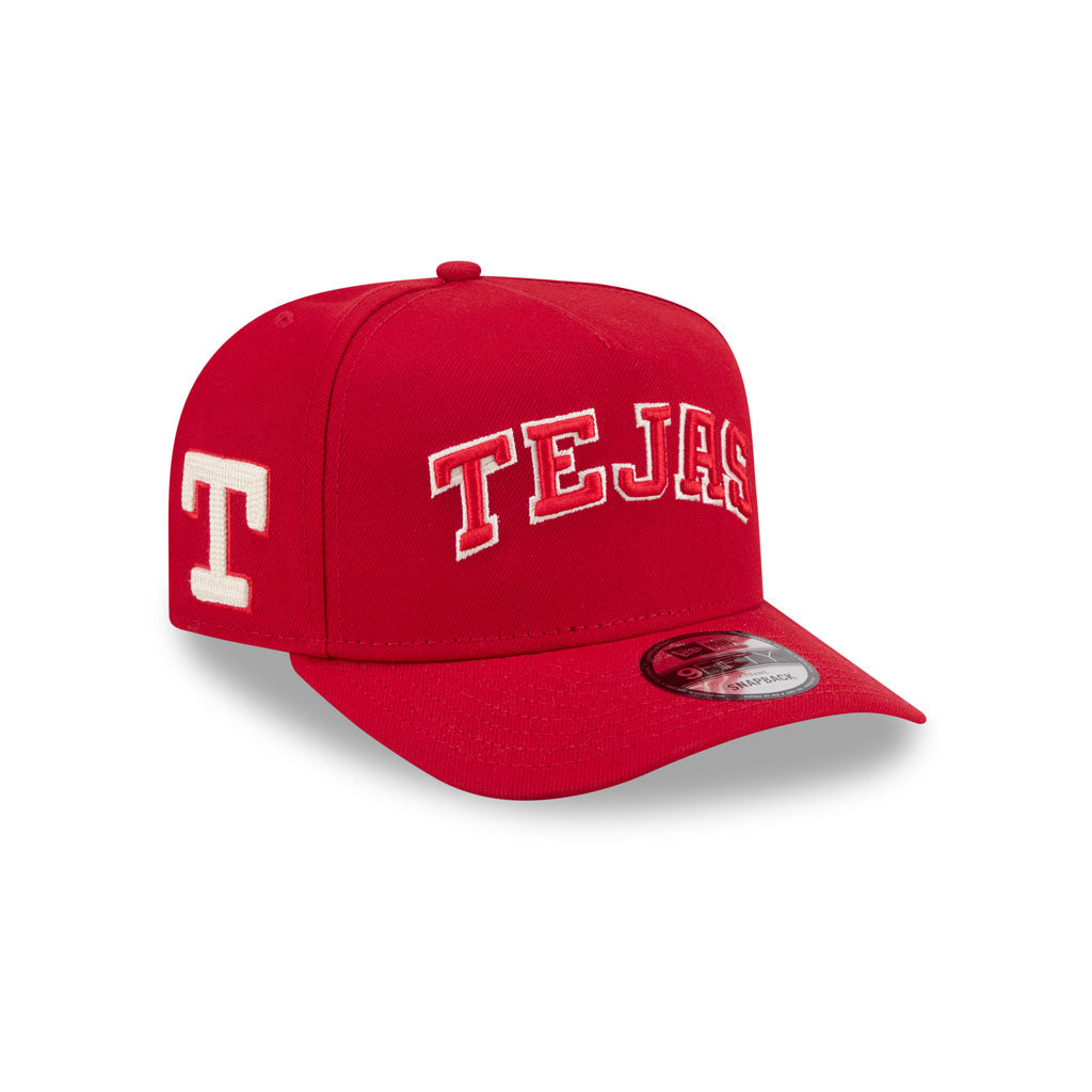 MLB Texas Rangers New Era 2026 Fan-Pack City Connect 9FIFTY A-Frame Snapback Hat - Blue