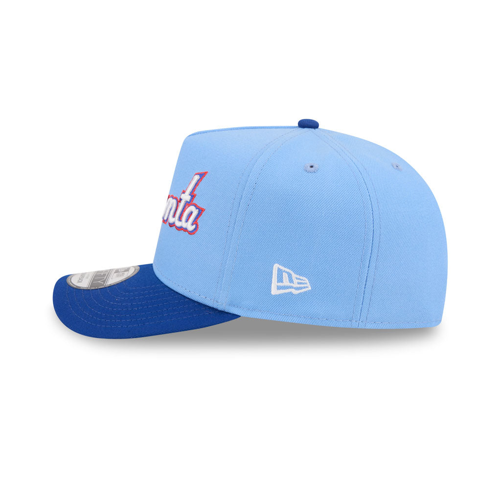 MLB Atlanta Braves New Era 2026 Fan-Pack City Connect 9FIFTY A-Frame Snapback Hat - Blue