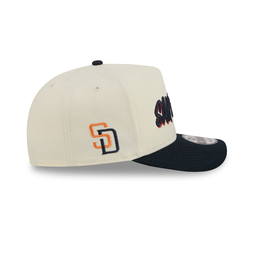 MLB San Diego Padres New Era 2026 Fan-Pack City Connect 9FIFTY A-Frame Snapback Hat - Cream