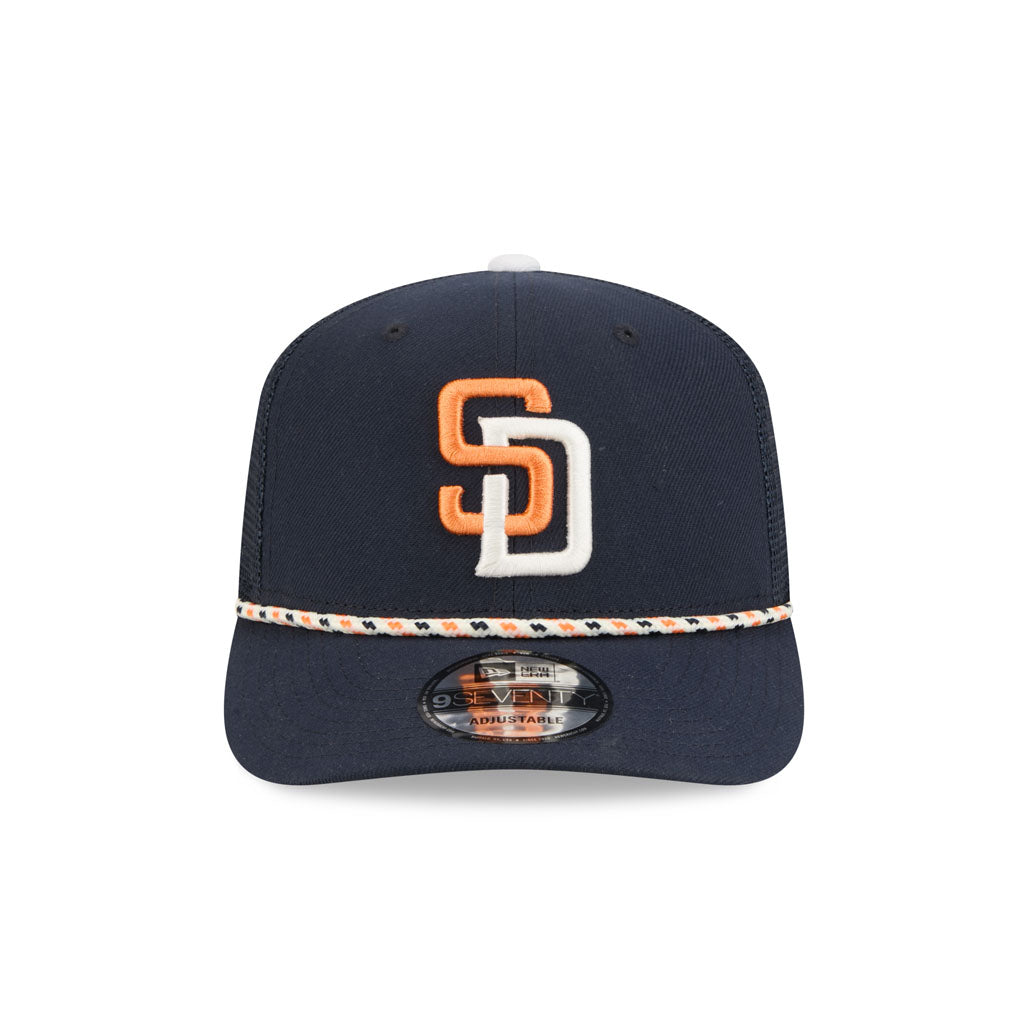 MLB San Diego Padres New Era 2026 Fan-Pack City Connect 9SEVENTY Snapback Hat - Navy
