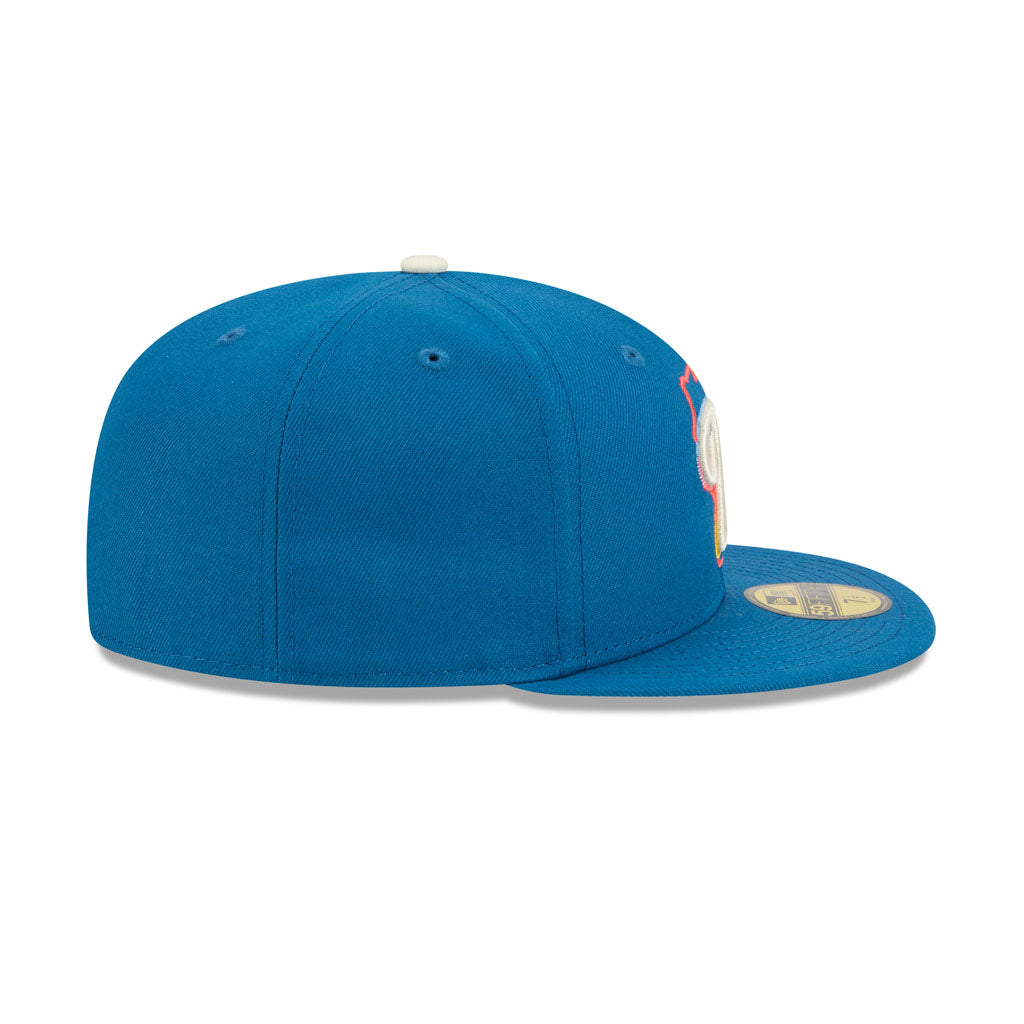 MLB Milwaukee Brewers New Era 2026 City Connect 59FIFTY Fitted Hat - Blue
