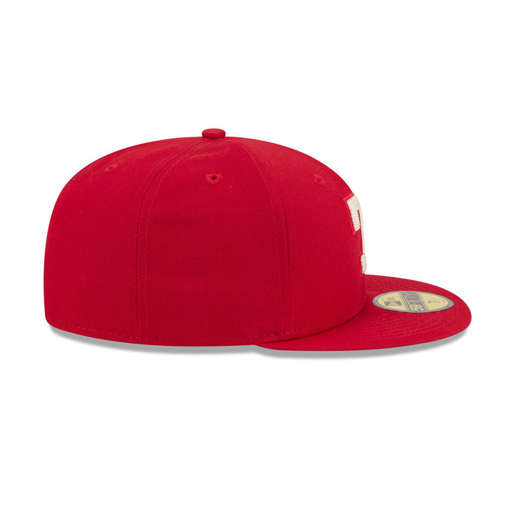 MLB Texas Rangers New Era 2026 City Connect 59FIFTY Fitted Hat - Red
