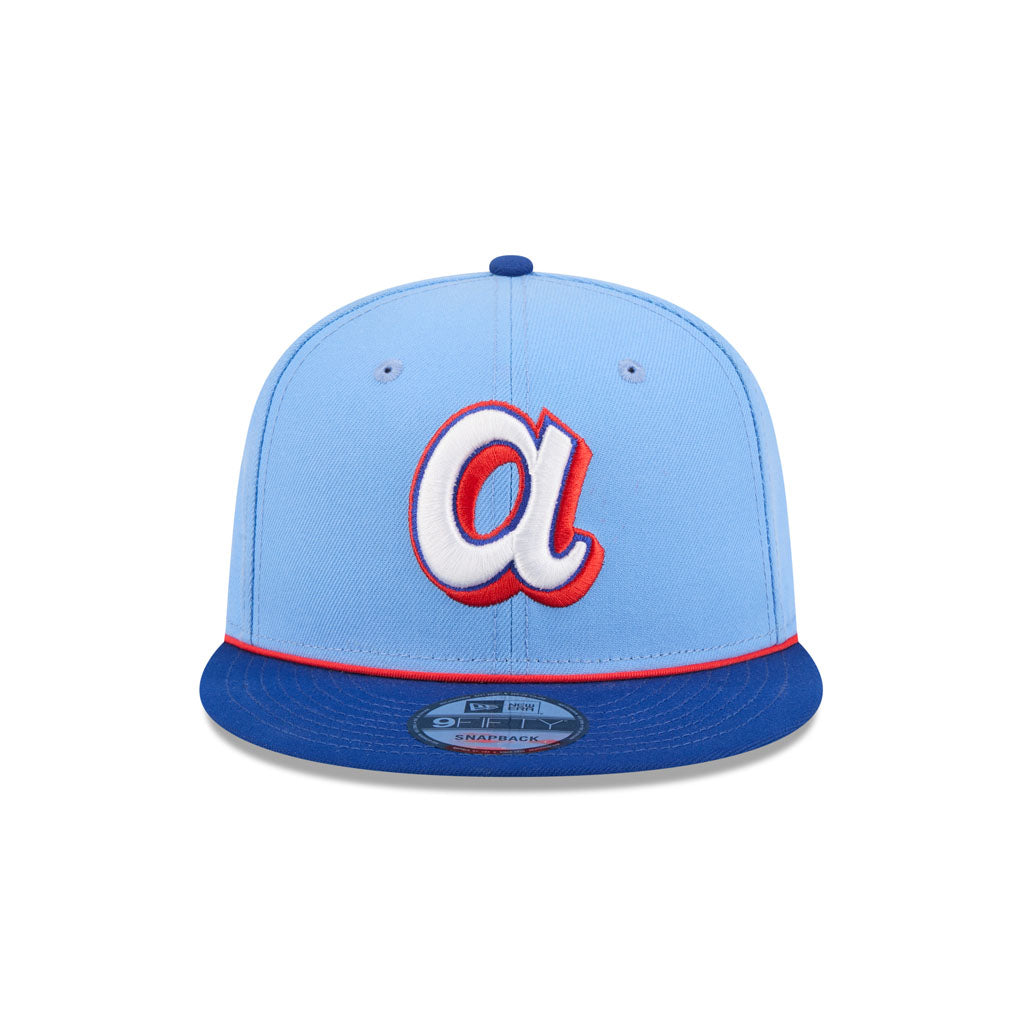 MLB Atlanta Braves New Era 2026 City Connect 9FIFTY Snapback Hat - Blue