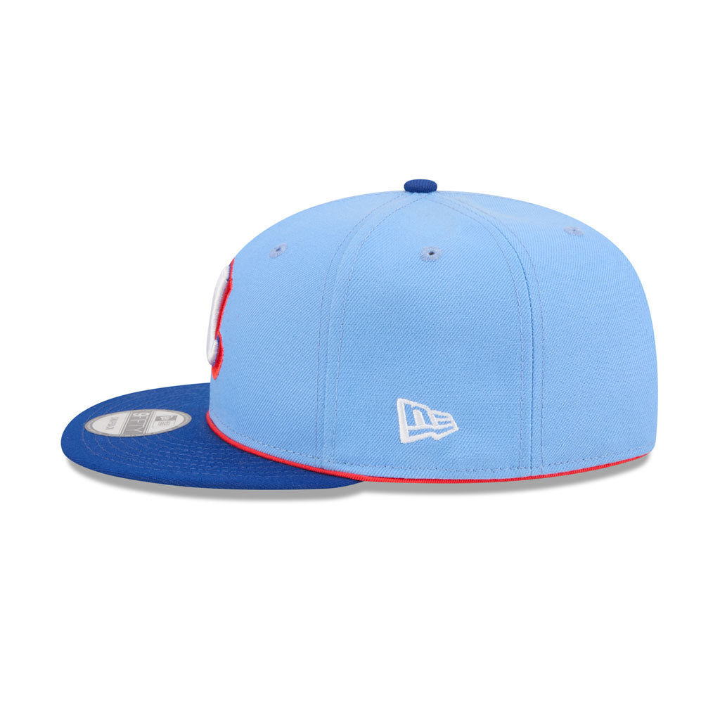 MLB Atlanta Braves New Era 2026 City Connect 9FIFTY Snapback Hat - Blue