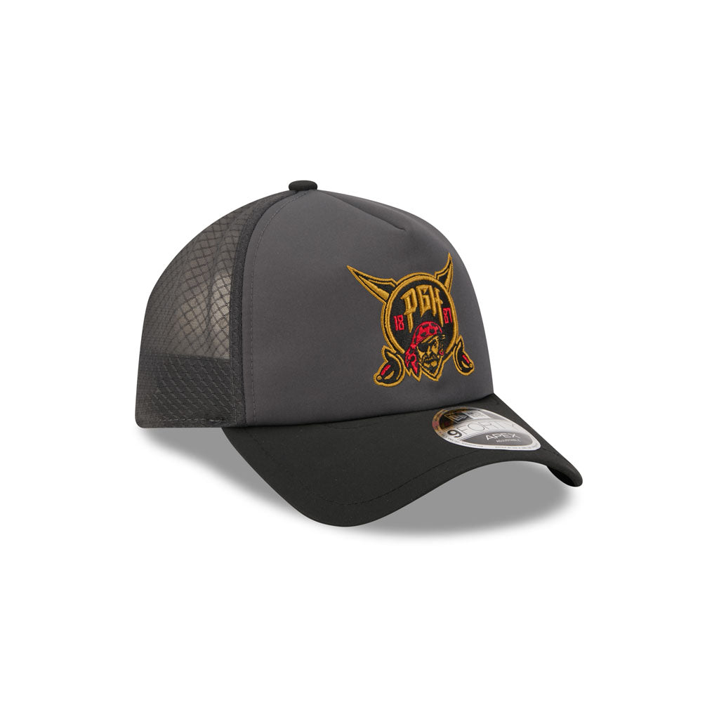 MLB Pittsburgh Pirates New Era 2026 Batting Practice City Connect Apex 9FORTY Snapback Hat - Black