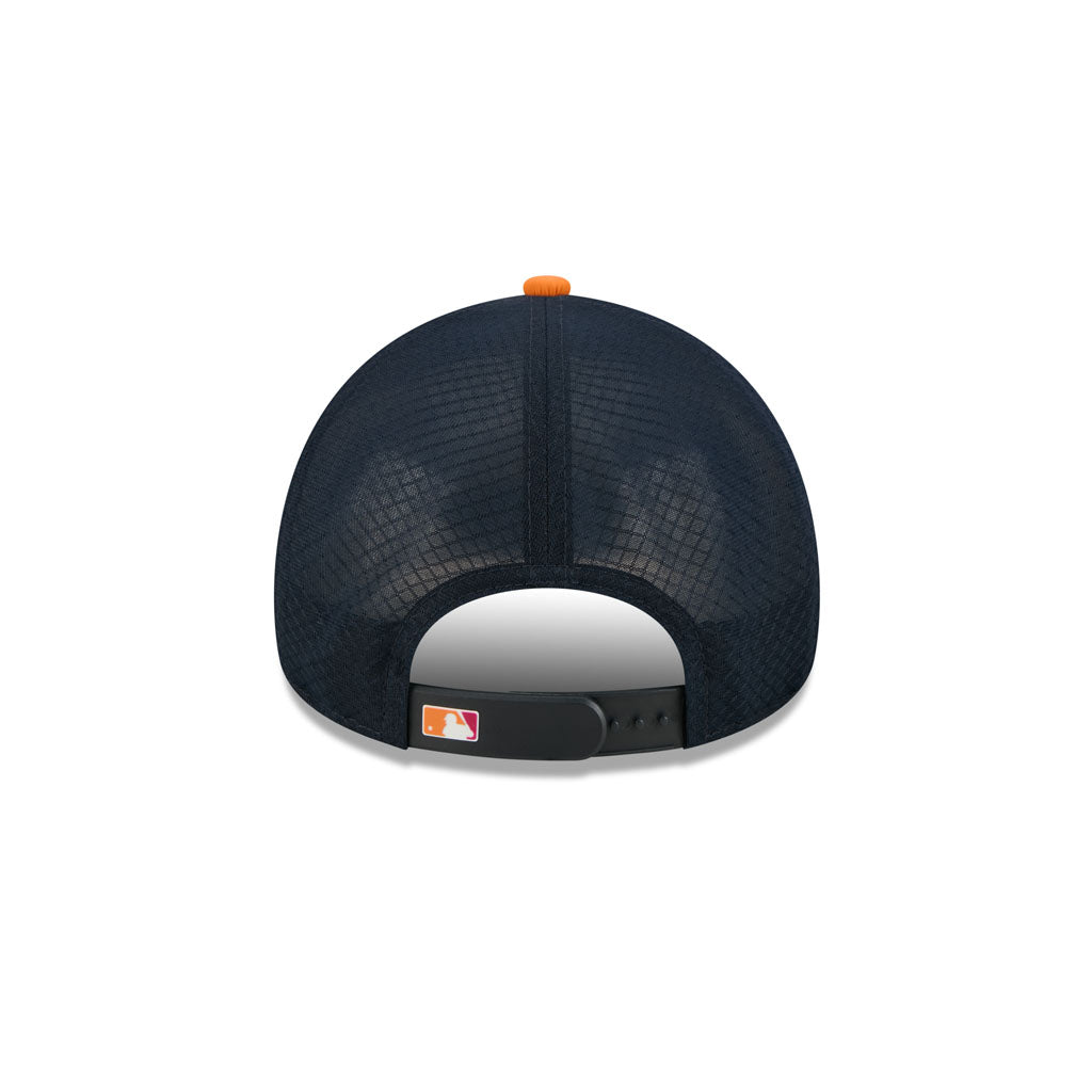 MLB San Diego Padres New Era 2026 City Connect Batting Practice Apex 9FORTY Snapback Hat - Brown