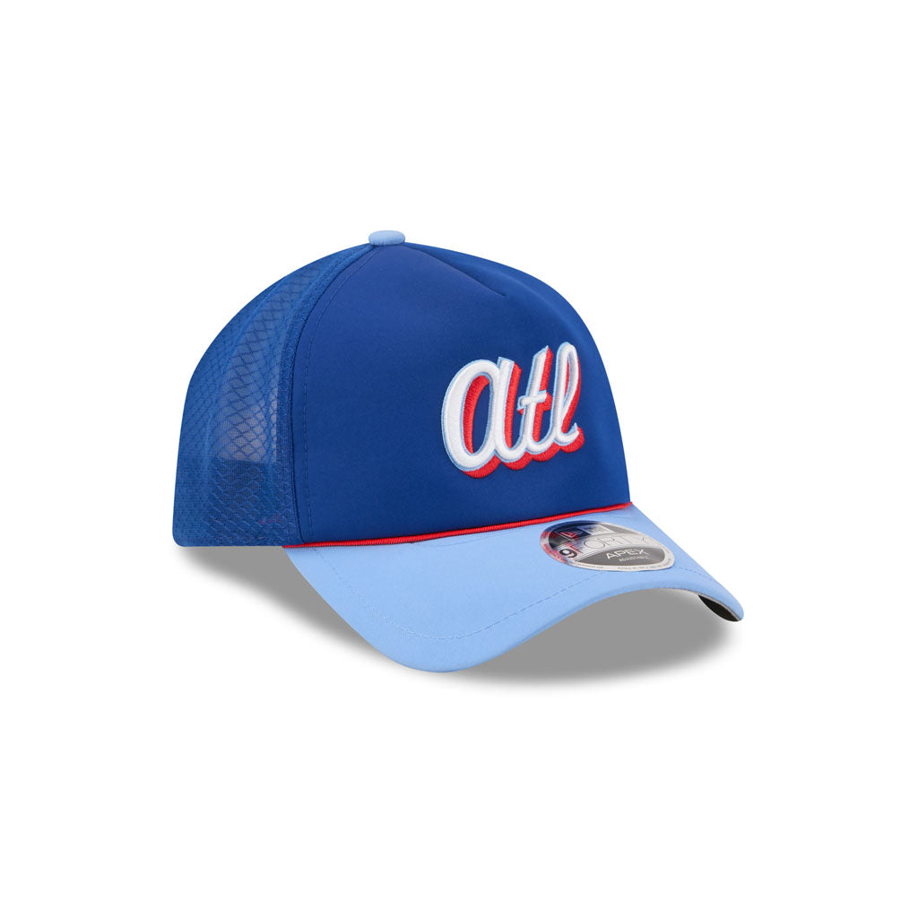 MLB Atlanta Braves New Era 2026 City Connect Apex 9FORTY Snapback Hat - Navy