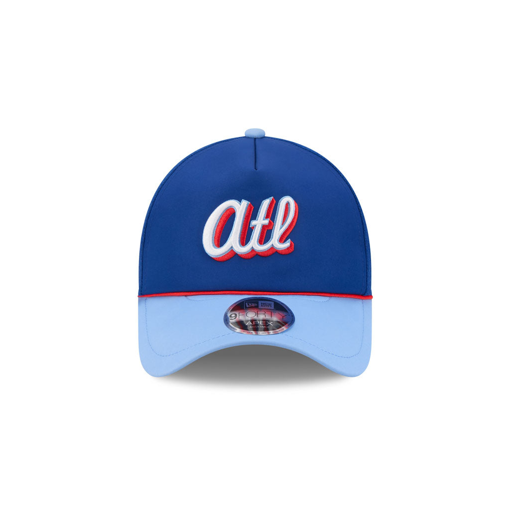 MLB Atlanta Braves New Era 2026 City Connect Apex 9FORTY Snapback Hat - Navy