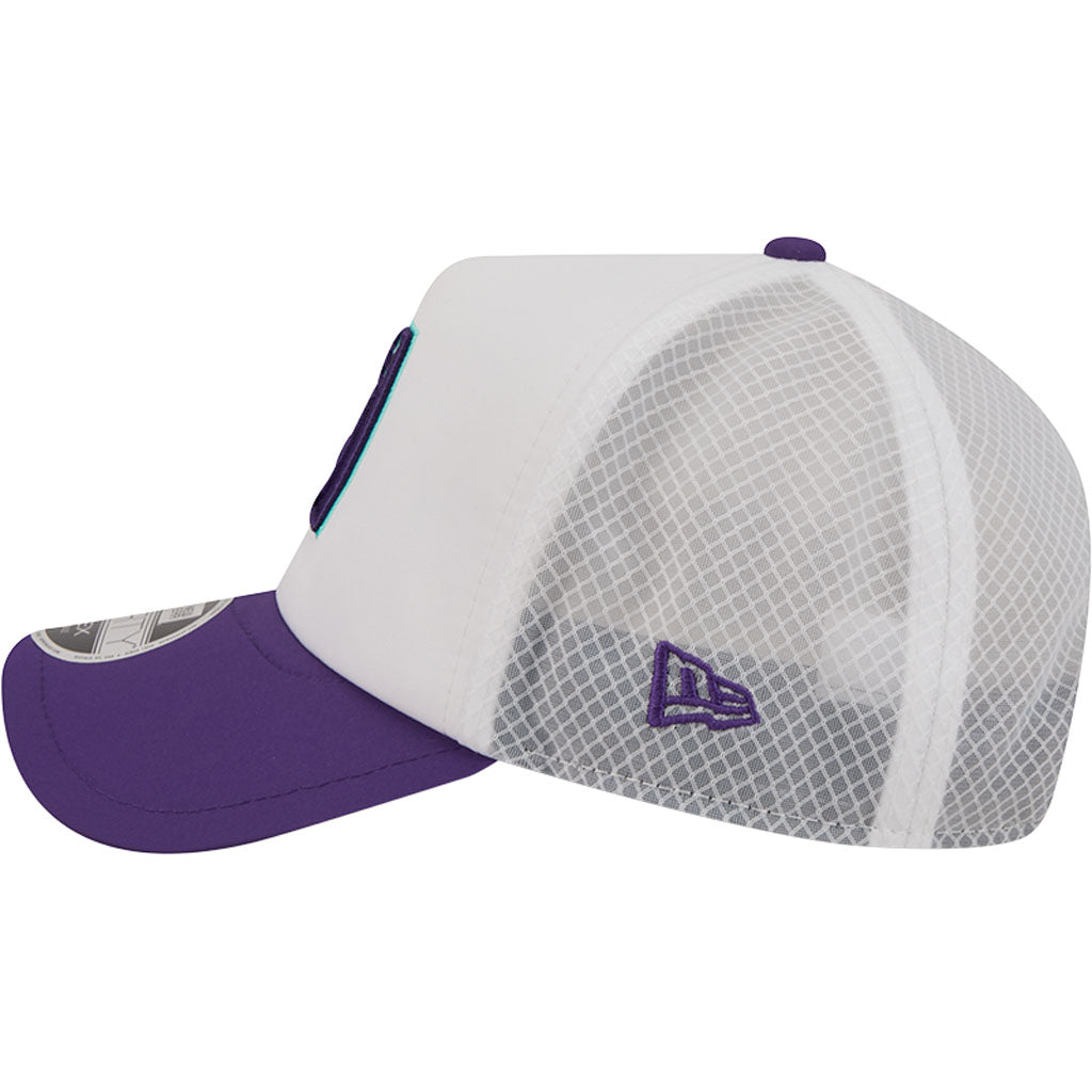 MLB Arizona Diamondbacks New Era City Connect Two-Tone Batting Practice Apex 9FORTY Snapback Hat - White