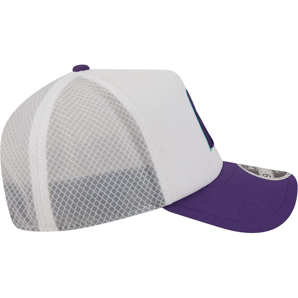 MLB Arizona Diamondbacks New Era City Connect Two-Tone Batting Practice Apex 9FORTY Snapback Hat - White