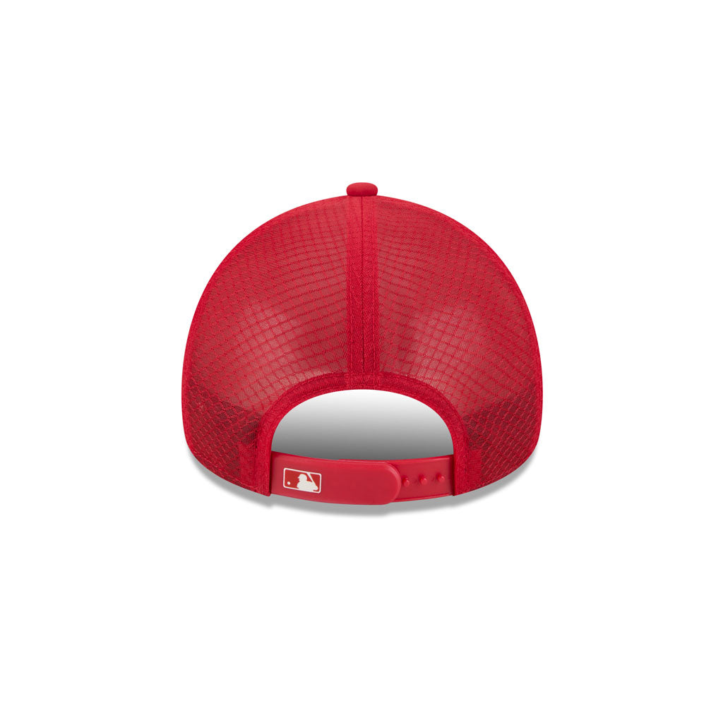 MLB Texas Rangers New Era 2026 Batting Practice City Connect Apex 9FORTY Snapback Hat - Blue