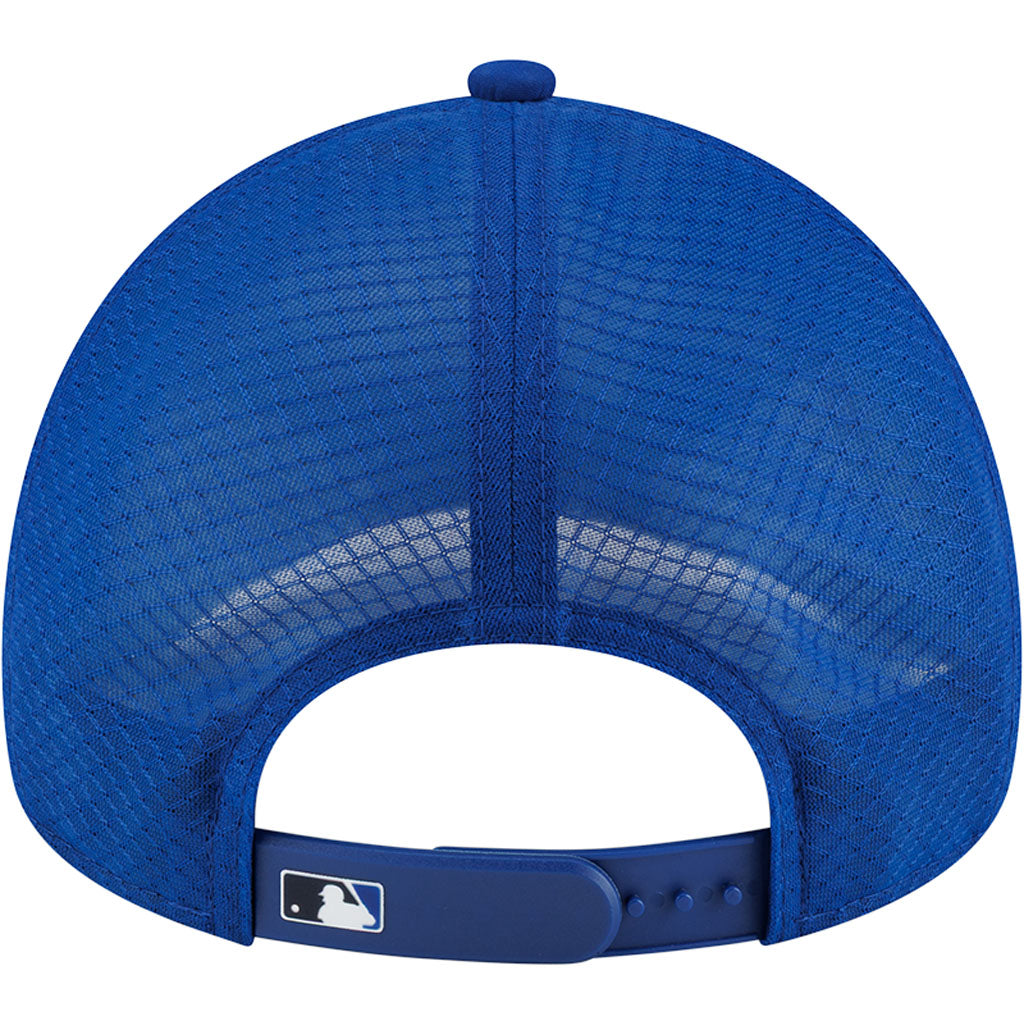 MLB Detroit Tigers New Era 2026 Batting Practice City Connect Apex 9FORTY Snapback Hat - Blue