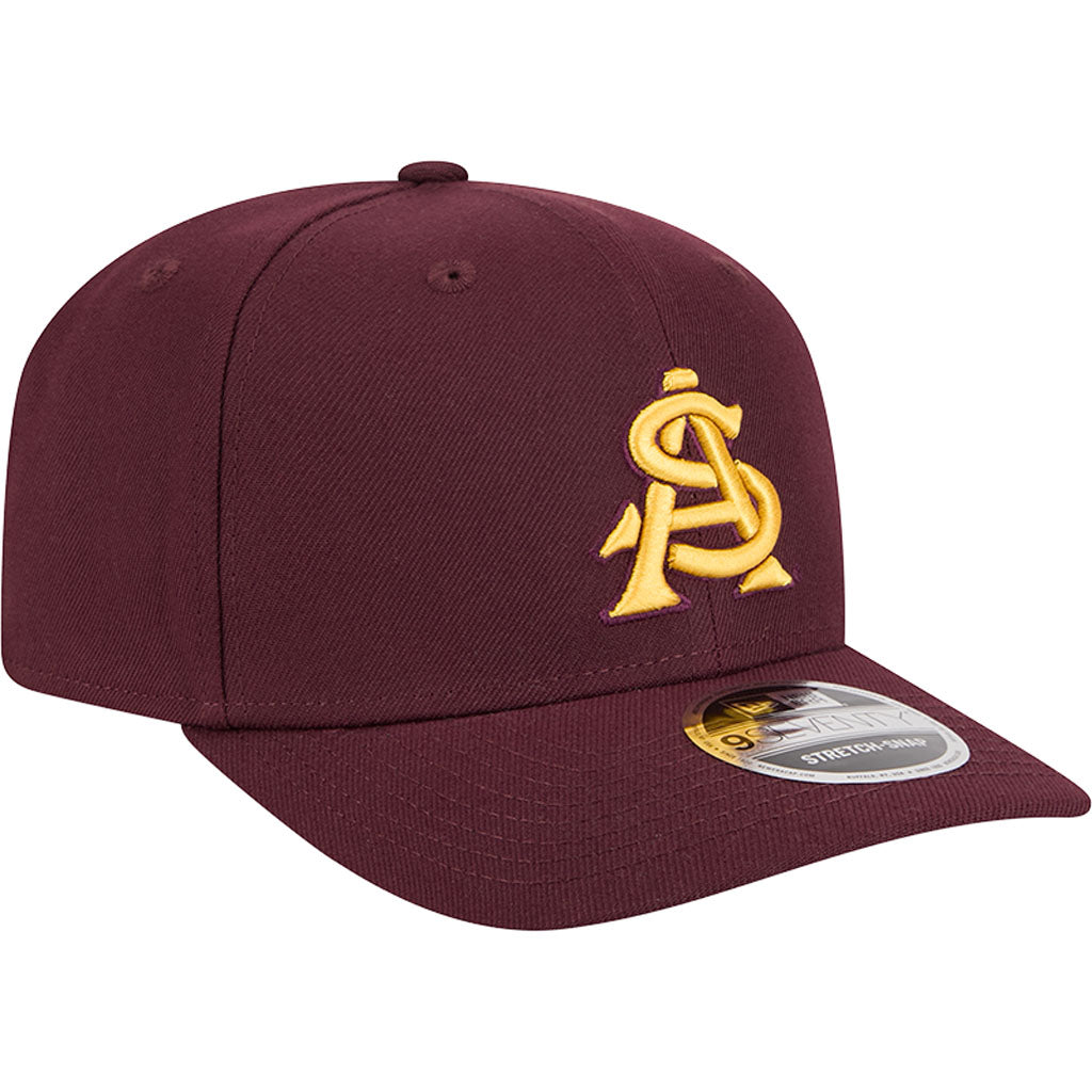 NCAA Arizona State Sun Devils New Era 2026 Onfield Baseball 9SEVENTY Snapback Hat - Maroon