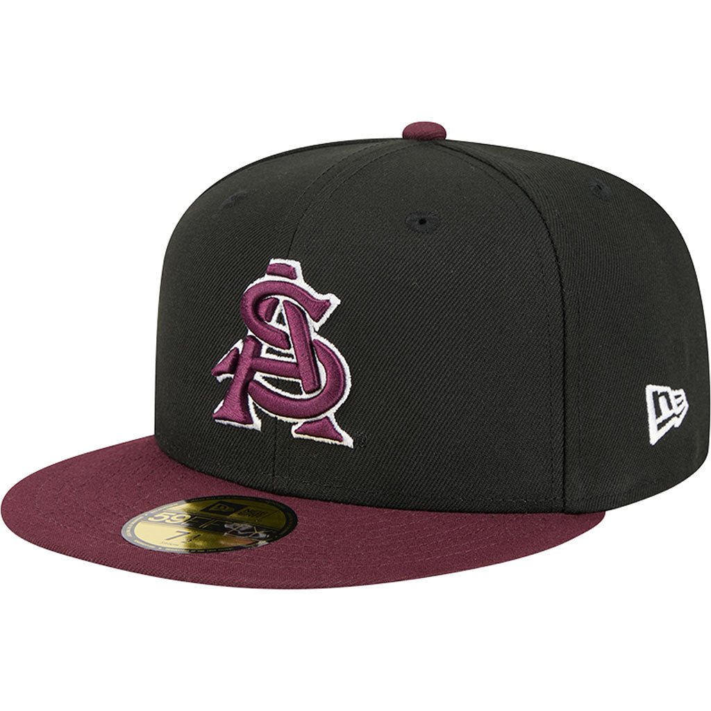 NCAA Arizona State Sun Devils New Era 2026 Onfield Baseball 59FIFTY Fitted Hat - Black