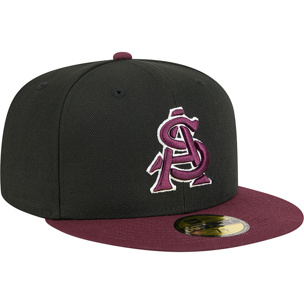 NCAA Arizona State Sun Devils New Era 2026 Onfield Baseball 59FIFTY Fitted Hat - Black