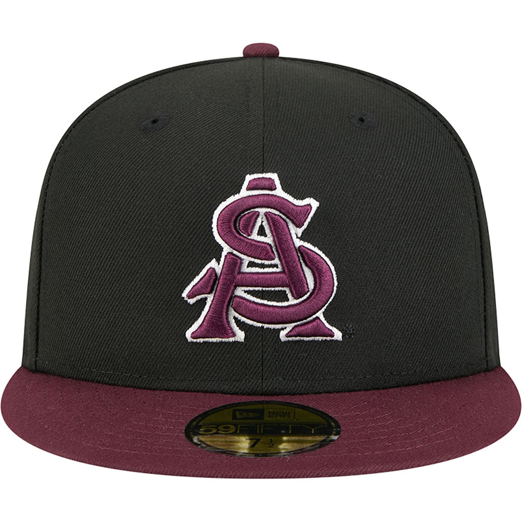NCAA Arizona State Sun Devils New Era 2026 Onfield Baseball 59FIFTY Fitted Hat - Black