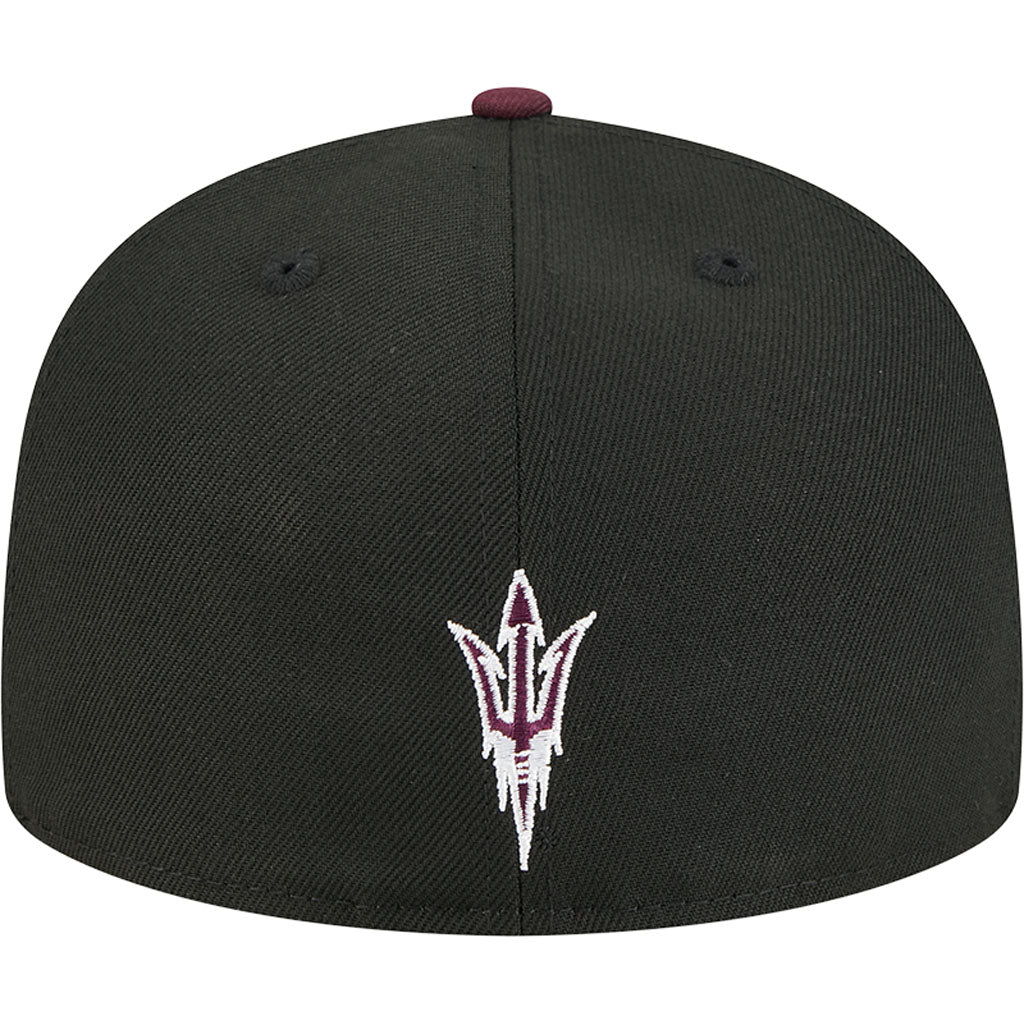 NCAA Arizona State Sun Devils New Era 2026 Onfield Baseball 59FIFTY Fitted Hat - Black